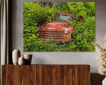 Verroeste pick-up truck ergens in Idaho, Verenigde Staten van Adelheid Smitt