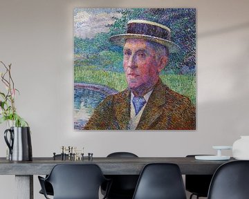 Jo Koster, herenportret, 1916 van Atelier Liesjes