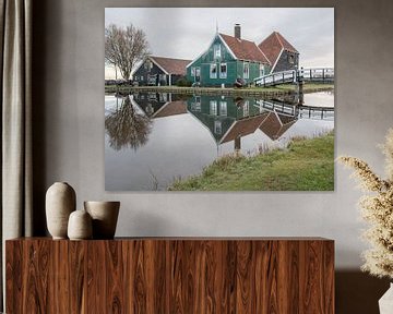 Zaan reflection by Danny van Komen
