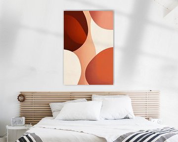 Terracotta Abstract van Studio BB