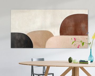 Abstraction in an Earthy Color Palette by Studio BB