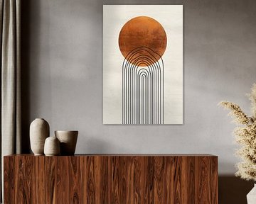 Geometrische Boog iii van Studio BB