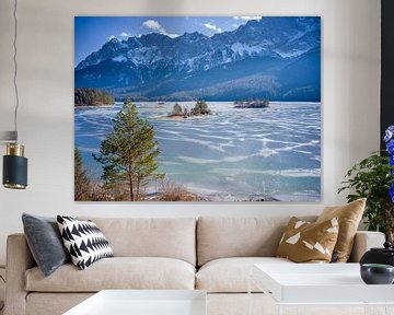 Der Eibsee bei Garmisch-Partenkirchen