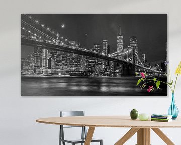 New York City und Brooklyn bridge von Matthias Spartz