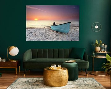 Sunny evening on the beach by Matthias Spartz