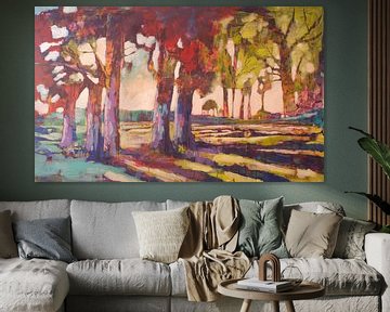 Grands arbres sur Katrein Seybold