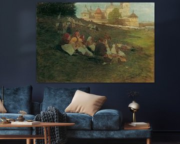 Johann Nepomuk Geller, Kalwarya (bei Krakau), um 1905 von Atelier Liesjes