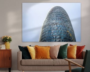 Torre agbar Barcelona by Ryan van Pelt