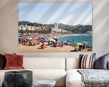 Beach of Lloret de mar by Ryan van Pelt