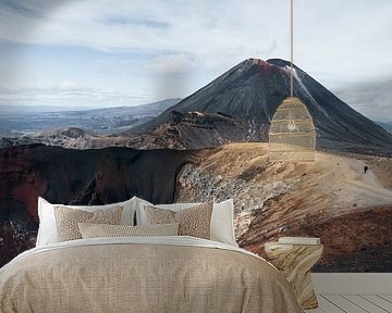 Tongariro volcano - New Zealand by Jip van Bodegom