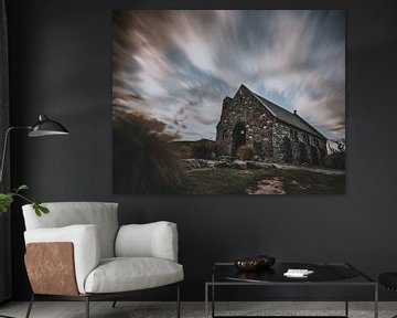 Lake Tekapo Kirche - Neuseeland von Jip van Bodegom