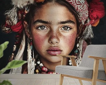 Berber Girl by Carla Van Iersel