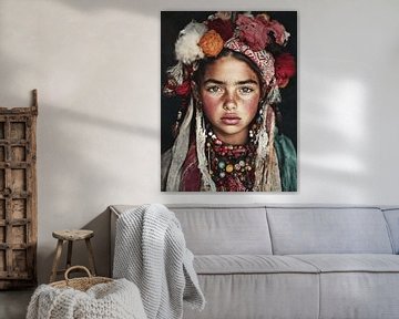 Berber Girl van Carla Van Iersel