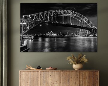 L'impressionnant Harbour Bridge, Sydney, Australie #4 sur Jan-Hessel Boermans