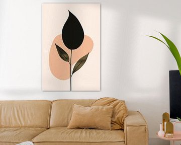 Botanisch Minimalisme  van Studio BB