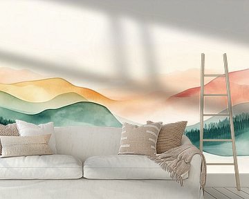 Zonsopkomst in de Bergen