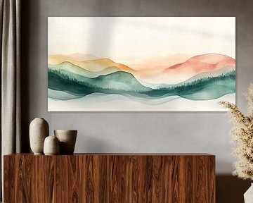 Sonnenaufgang in den Bergen von Studio BB