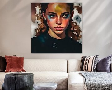 Zwei Dosen, eine Seele - ein AI-Meisterwerk im Aquarellstil von ByLulu