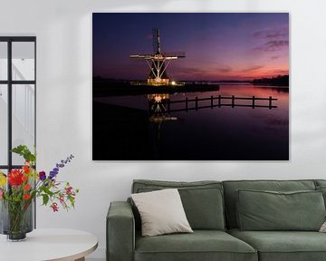 Mill Paterswold Lake bei Sonnenuntergang von Patricia Holthof