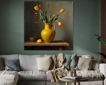 Still life with flowers by The Nudes Gallery