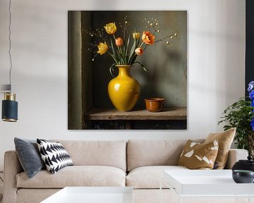Still life with flowers by The Nudes Gallery