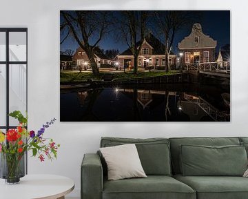 Rustiek Broek in Waterland in de avond van Jeroen de Jongh Fotografie