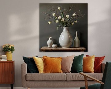 Still life with flowers by The Nudes Gallery