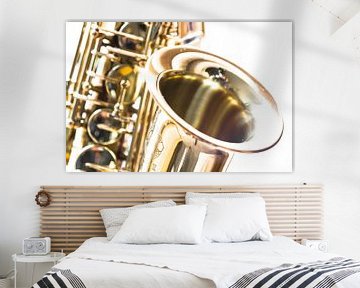 Saxofoon close-up van Hans Wijnveen