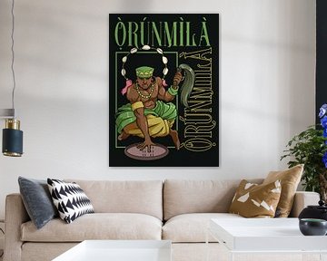 Orunmila - Orisha of wisdom and divination by Pixelbull Design