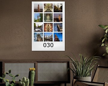Photo collage of the Dom in Utrecht | 030 by André Blom Fotografie Utrecht