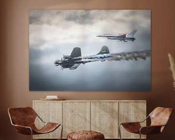 Boeing B-17B Flying Fortress van Freddy Hoevers