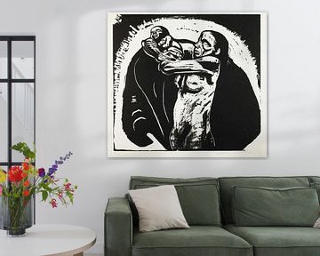 Käthe Kollwitz, Oorlog, 1922 van Atelier Liesjes