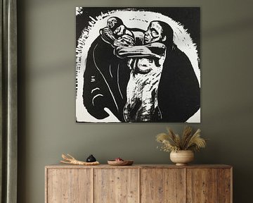 Käthe Kollwitz, Oorlog, 1922 van Atelier Liesjes