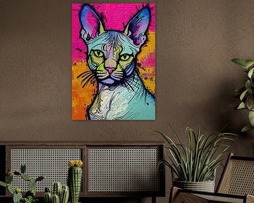 Sphynx kat van MIROKKU