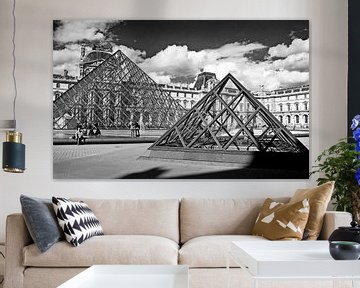 Parijs het Louvre von Peter Hofwegen