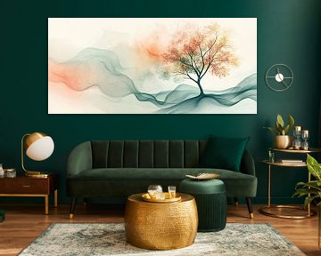 Tree in Abstract Landscape by Studio BB
