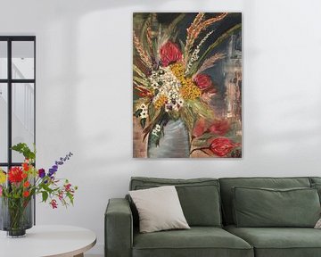 Fauler Sommer am Fluss von Atelier LHB - Mirjam van der Vegt