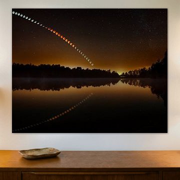 Mondfinsternis Serie von Nando Harmsen