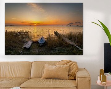 Blick auf das Markermeer bei Durgerdam