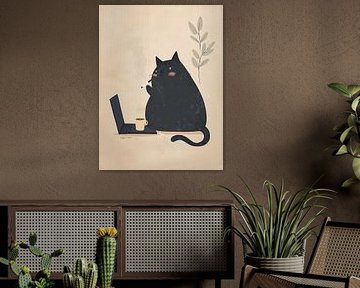 Zwarte kat