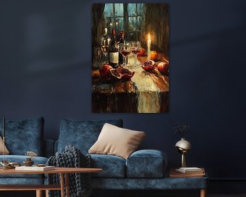 Wine by candlelight by Dream Drip