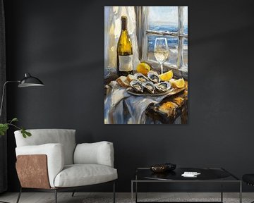 Oesters en witte wijn van Dream Drip