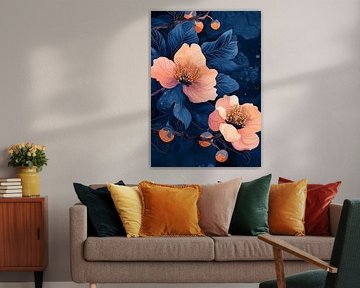Japanese flowers by Dream Drip