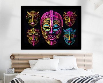 Afrikaanse maskers van BRZ999