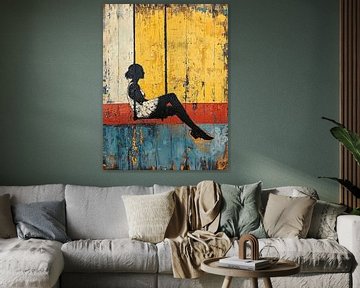 portret elegante vrouw van PixelPrestige