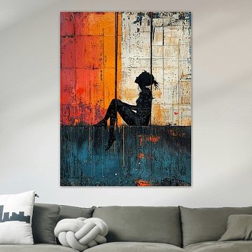 portret elegante vrouw van PixelPrestige