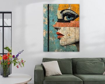 portret elegante vrouw van PixelPrestige