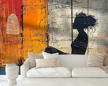 portret elegante vrouw