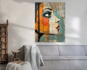 portret elegante vrouw van PixelPrestige