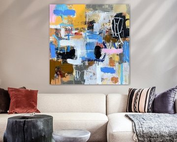 Harmonie abstraite en couleur sur Color Square